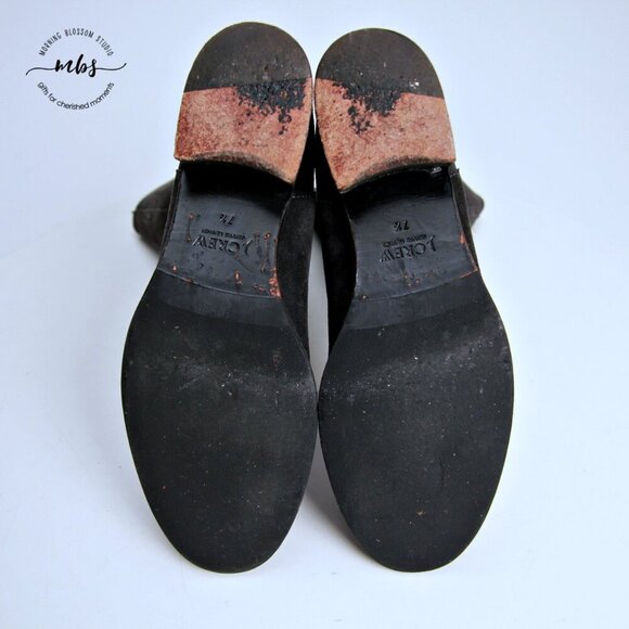 J. Crew Brewster Suede Mid Calf Boots - Picture 12 of 14